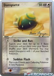 Dunsparce (Team Rushdown) 60/100<br/>Mitsuhiro Arita