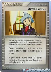 Steven's Advice (Team Rushdown) 92/101<br/>Ken Sugimori