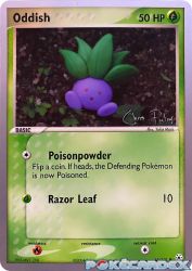 Oddish (Blaziken Tech) 68/101<br/>Yuka Morii