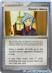 Steven's Advice (Magma Spirit) 92/101<br/>Ken Sugimori