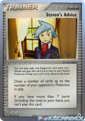 Steven's Advice (Blaziken Tech) 92/101<br/>Ken Sugimori