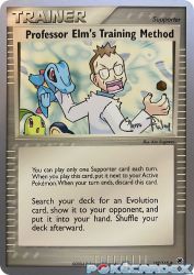 Professor Elm's Training Method (Blaziken Tech) 148/165<br/>Ken Sugimori