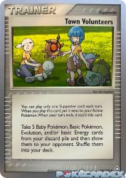 Town Volunteers (Blaziken Tech) 136/147<br/>Ken Sugimori