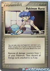 Pokémon Nurse (Blaziken Tech) 145/165<br/>Ken Sugimori