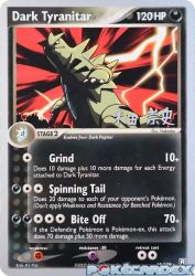 Dark Tyranitar (Dark Tyranitar Deck) 19/109<br/>Nakaoka