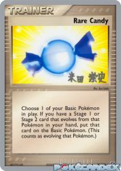 Rare Candy (Dark Tyranitar Deck) 83/106<br/>Ryo Ueda