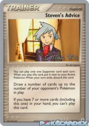 Steven's Advice (Bright Aura) 92/101<br/>Ken Sugimori