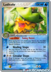 Ludicolo (King of the West) 10/107<br/>Atsuko Nishida