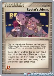 Rocket's Admin. (King of the West) 86/109<br/>Ken Sugimori