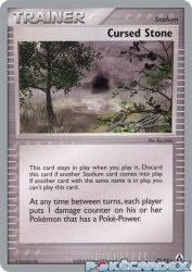 Cursed Stone (Mewtrick) 72/92<br/>Ryo Ueda