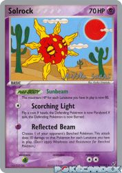 Solrock (Suns & Moons) 47/107<br/>Kyoko Umemoto