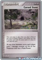 Cursed Stone (Suns & Moons) 72/92<br/>Ryo Ueda