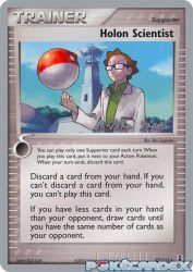 Holon Scientist (Suns & Moons) 97/113<br/>Ken Sugimori