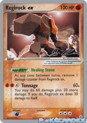 Regirock ex (Mewtrick) 98/101<br/>Mitsuhiro Arita