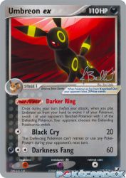 Umbreon ex (Eeveelutions) 112/115<br/>Ryo Ueda