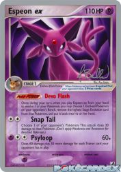 Espeon ex (Eeveelutions) 102/115<br/>Ryo Ueda