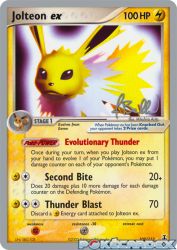 Jolteon ex (Eeveelutions) 109/113<br/>Mitsuhiro Arita