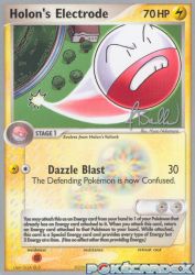 Holon's Electrode (Eeveelutions) 21/113<br/>Hisao Nakamura