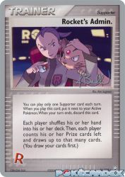 Rocket's Admin. (Eeveelutions) 86/109<br/>Ken Sugimori