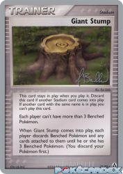 Giant Stump (Eeveelutions) 75/92<br/>Ryo Ueda