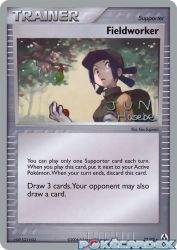 Fieldworker (Flyvees)  73/92<br/>Ken Sugimori