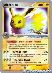 Jolteon ex (Legendary Ascent) 109/113<br/>Mitsuhiro Arita