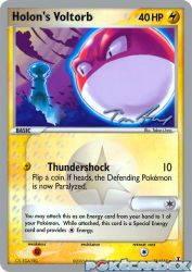 Holon's Voltorb (Legendary Ascent) 71/113<br/>Takao Unno