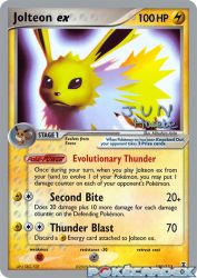 Jolteon ex (Flyvees)  109/113<br/>Mitsuhiro Arita