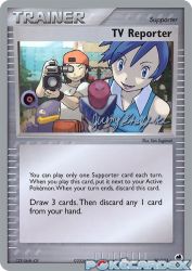 TV Reporter (Rambolt) 82/101<br/>Ken Sugimori