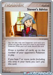 Steven's Advice (Intimidation) 92/101<br/>Ken Sugimori