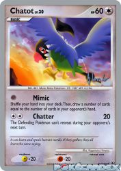 Chatot (Empotech) 55/100<br/>Kagemaru Himeno