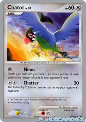 Chatot (Psychic Lock) 55/100<br/>Kagemaru Himeno