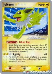 Jolteon Star (Psychic Lock) 101/108<br/>Masakazu Fukuda