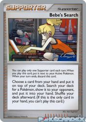 Bebe's Search (Psychic Lock) 119/132<br/>Ken Sugimori