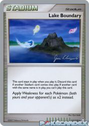 Lake Boundary (Psychic Lock) 112/123<br/>Ryo Ueda