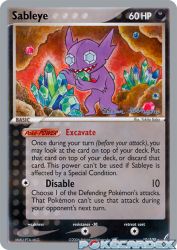 Sableye (Intimidation) 10/100<br/>Yukiko Baba