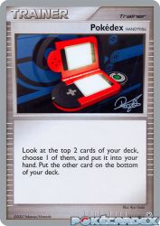 Pokédex HANDY910is (Bliss Control) 111/130<br/>Ryo Ueda