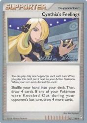 Cynthia's Feelings (Luxdrill) 131/146<br/>Ken Sugimori