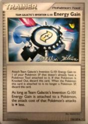 Team Galactic's Invention G-101 Energy Gain (Luxdrill) 116/127<br/>Makoto Imai