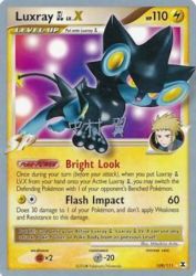 Luxray GL LV.X (Crowned Tiger) 109/111<br/>Mitsuhiro Arita