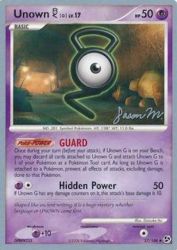 Unown G (Queengar) 57/106<br/>Daisuke Ito