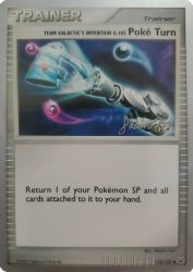 Team Galactic's Invention G-105 Poké Turn (Queengar) 118/127<br/>Makoto Imai