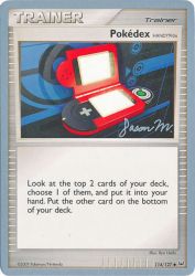 Pokédex HANDY910is (Queengar) 114/127<br/>Ryo Ueda