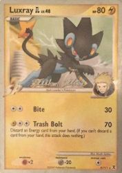 Luxray GL (Luxdrill) 9/111<br/>Kouki Saitou