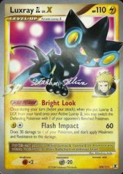 Luxray GL LV.X (Luxdrill) 109/111<br/>Mitsuhiro Arita