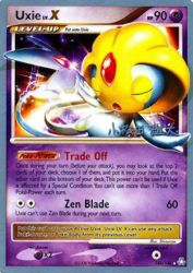 Uxie (LuxChomp of the Spirit) 43/146<br/>Ken Sugimori