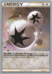 Double Colorless Energy (LuxChomp of the Spirit) 103/123<br/>Kent Kanetsuna