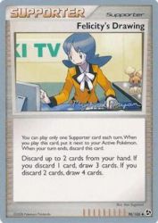 Felicity's Drawing (Happy Luck) 98/106<br/>Ken Sugimori