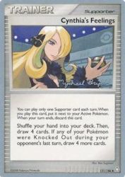Cynthia's Feelings (Happy Luck) 131/146<br/>Ken Sugimori