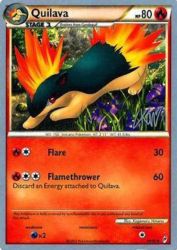 Quilava (Reshiphlosion) 49/95<br/>Kagemaru Himeno